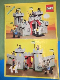 LEGO Castle 6073 Black Falcon's Castle 100% Complete w/ Instructions