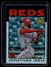 2021 Topps 35th Anniversary 1986 MOJO Jonathan India RC Cincinnati Reds #12