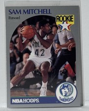 1990-91 NBA Hoops - Sam Mitchell #188 (RC)