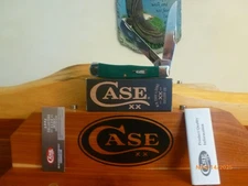 Case XX 64530 Spruce Green Synthetic Smooth Handled Trapper Knife 4254 SS  NIB