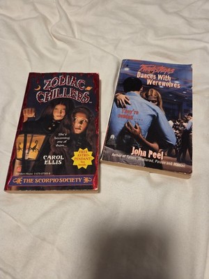 Zodiac Chillers Scorpio Society Carol Ellis 1995 Paperback Horror Suspense Lot