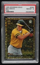 1995 Bowman Prime Prospect Gold Ben Grieve #258 PSA 8 0qo1