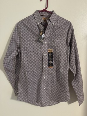 RedHead Ranch Rifle Falls Wrinkle Free Button Down - Mens Small - Plum