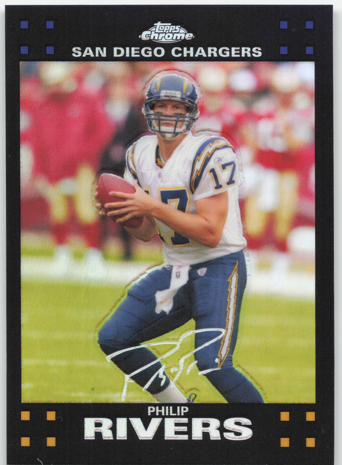 2007 Topps Chrome #TC8 Philip Rivers Refractors