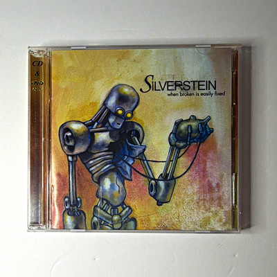 Silverstein When Broken Is Easily Fixed CD & DVD Album 2003 READ DESCRIPTION