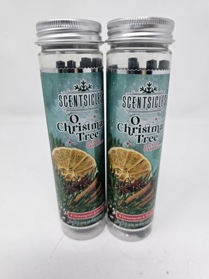 O Christmas Tree Scentsicles Scented Ornaments Scent Sicles Lot of 2
