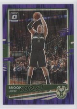 2020-21 Panini Donruss Optic Purple Shock Prizm Brook Lopez #31 07mp