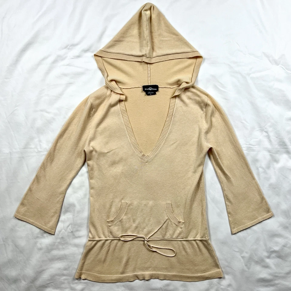 Sudadera con capucha tejida Y2K It’s Our Time  Foto 2 de 4