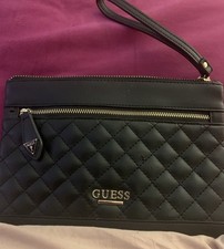 GUESS Wristlet. Black pre Owned Condition. See Photo