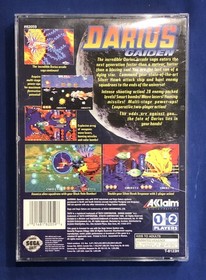 Tested! Darius Gaiden (Sega Saturn, 1996) In Box W/ Manual.