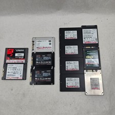Lot of 12 Mixed Brand Model SSD 480GB - 512GB 2.5" SATA Solid State Drive