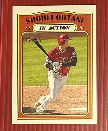 2021 Topps Heritage - In Action Shohei Ohtani #246 - IN ACTION!