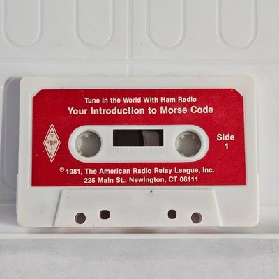 American Radio Relay League Your Introduction to Morse Code Cassette 1981