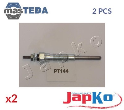 PT144 GLÜHKERZE GLÜHKERZEN JAPKO 2PCS FÜR DACIA LOGAN 1.4 MPI LPG LS0C 55KW