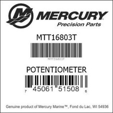SEALED UNIT PARTS CO 16803 POTENTIOMETER MAP16803T ADJ RESISTANCE
