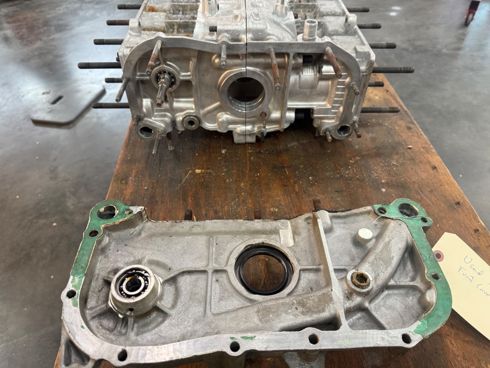 ferrari Testarossa engine block