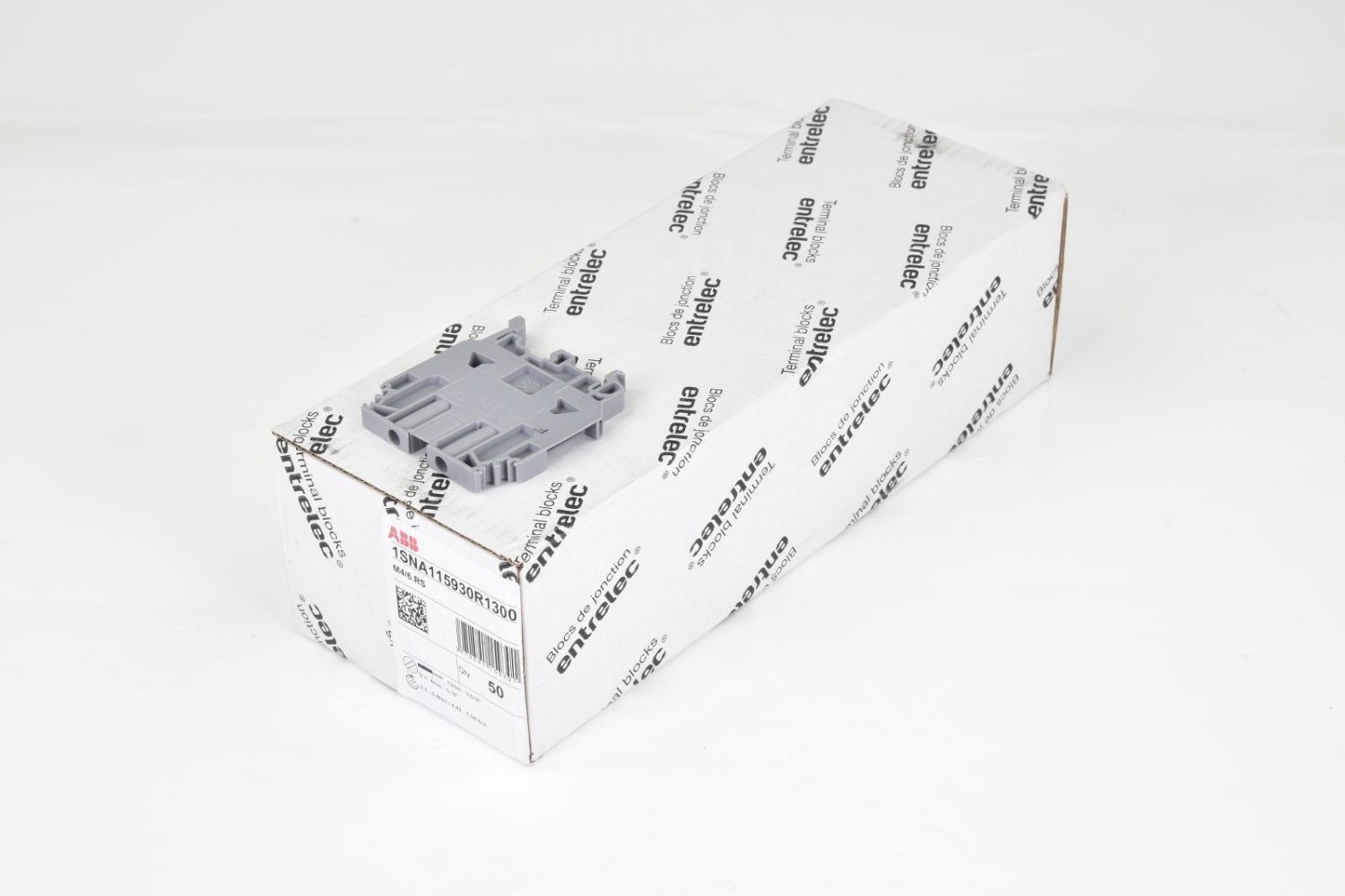 ABB 1SNA115930R1300, M4/6.RS, Terminal Block, (1PU=50Pcs.)