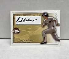 RICK BURLESON 2023 Fleer Fall Classics ~ Red Sox AUTO #'d /50