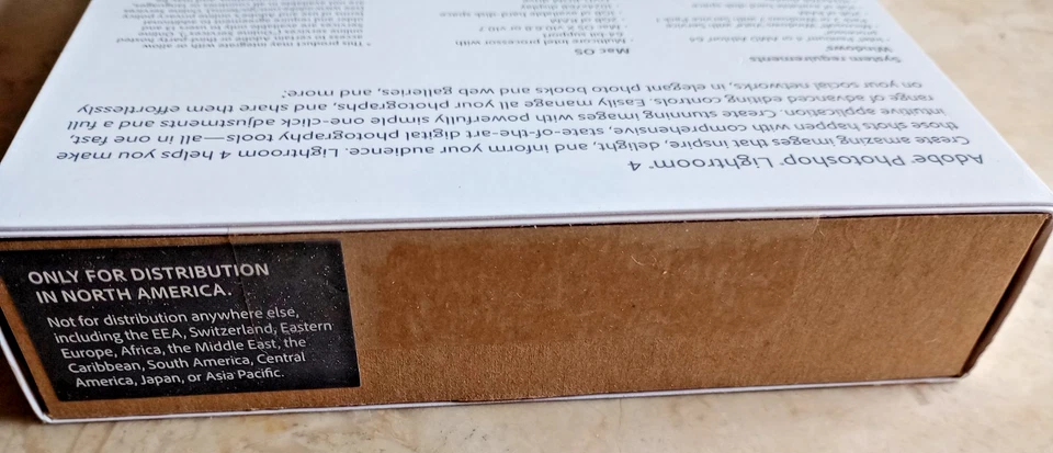 NEW ADOBE PHOTOSHOP LIGHTROOM 4 WINDOWS/MAC STUDENT TEACHER EDITION PC SOFTWARE - Image 2 of 2