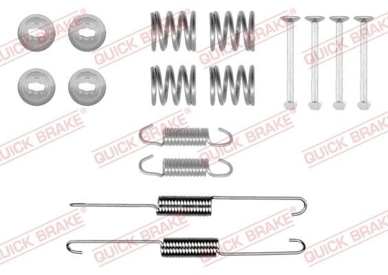 ZubehÖRsatz Bremsbacken Hinten Quick Brake 105 0879 FÜR Toyota ZubehÖR KIT-image