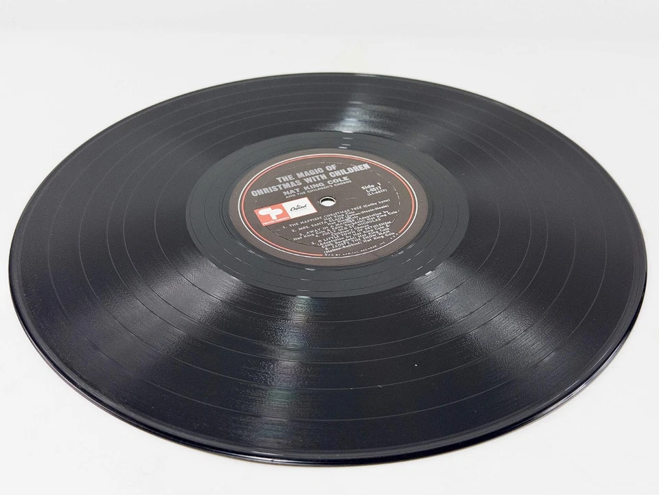 Nat King Cole & The Children's Chorus - Magic Of Christmas w/ Children Vinyl LP Foto 4 de 4