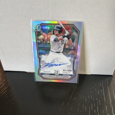 2026 Bowman Kevin McGonigle DET Tigers CPA-KMC Refractor /499 Auto