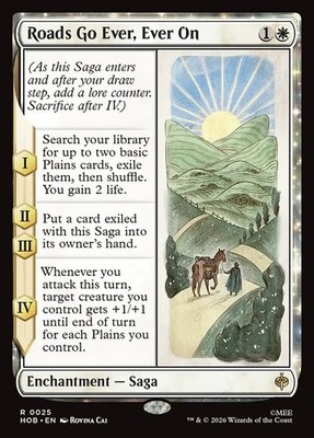 Roads Go Ever, Ever On - The Hobbit (Near Mint, Non-Foil)
