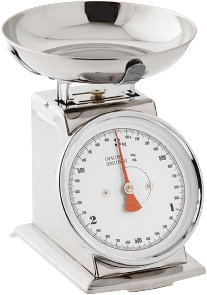 Bilancia Meccanica 3Kg Design Retrò - Icona per la tua Cucina