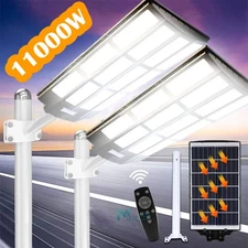 1680 LED Luz Lamparas Luces Solares Exterior Para Patio Con Sensor De Movimiento