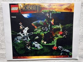 LEGO The Hobbit 79002 Attack of the Wargs 100% COMPLETE + Instructions