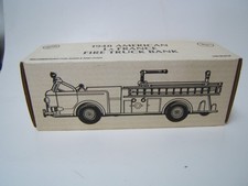 Ertl 1948 American LaFrance Fire Truck Bank 1:30 New Kingstown Cumberland 1993