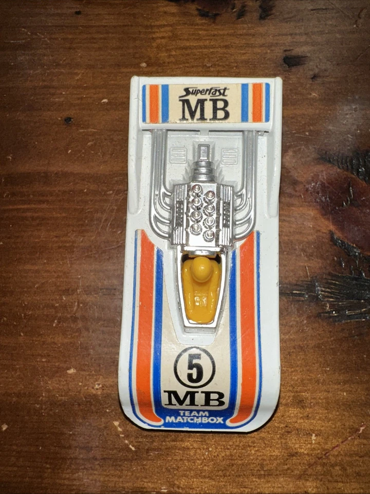 Matchbox Superfast No.56 Hi-Tailer «MB» Этикетка Красное Основание Желтый Драйвер 1974 Почти как новый - Изображение 3 из 4