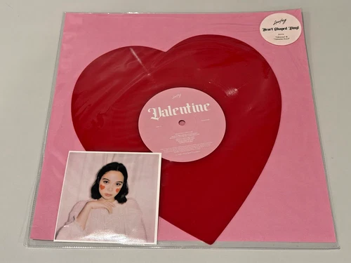 Laufey Valentine 7" Heart Shaped Vinyl Number 1763/5000 In Hand Ships Now NEW