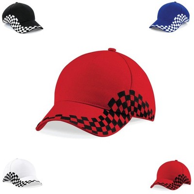 Beechfield Grand Prix Cap Basecap Baseball Schirm Mütze Kappe