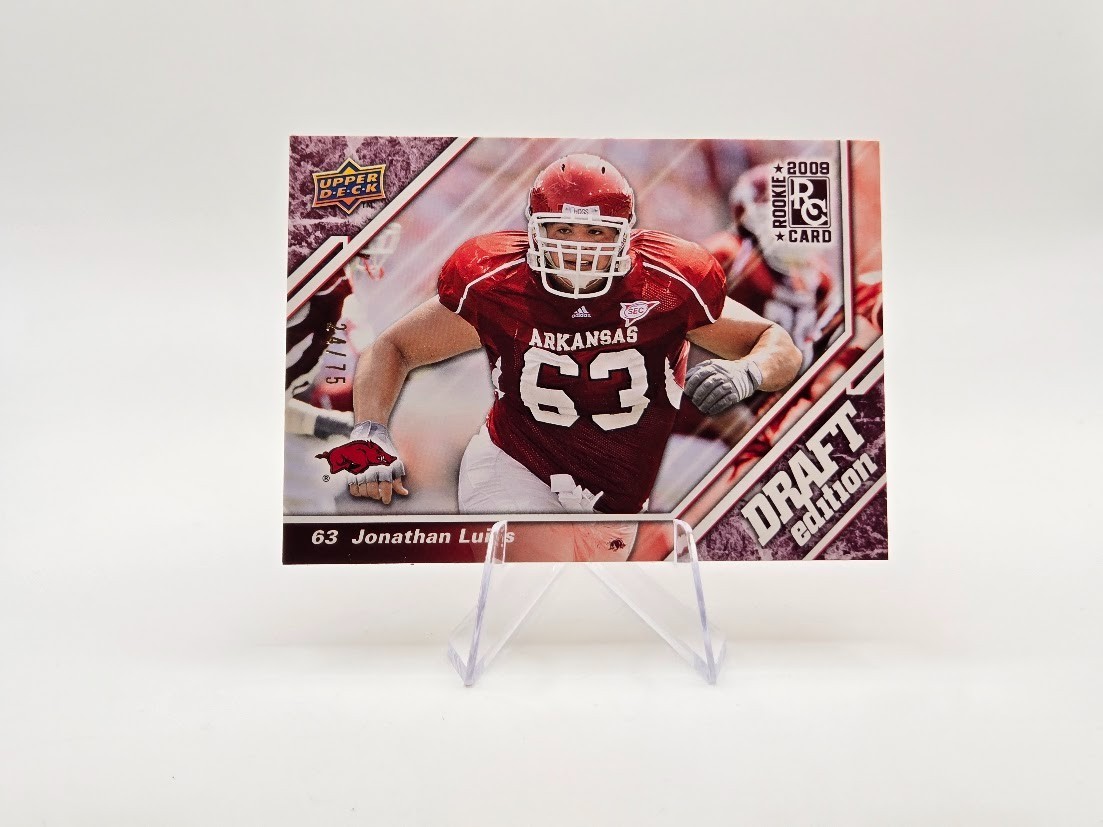 Jonathan Luigs Upper Deck Draft Edition #105 Base