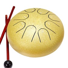 6 Inch 8 Tone Rain Drum Outdoor Chakra Drum Garden Instrument Rain Drum3404