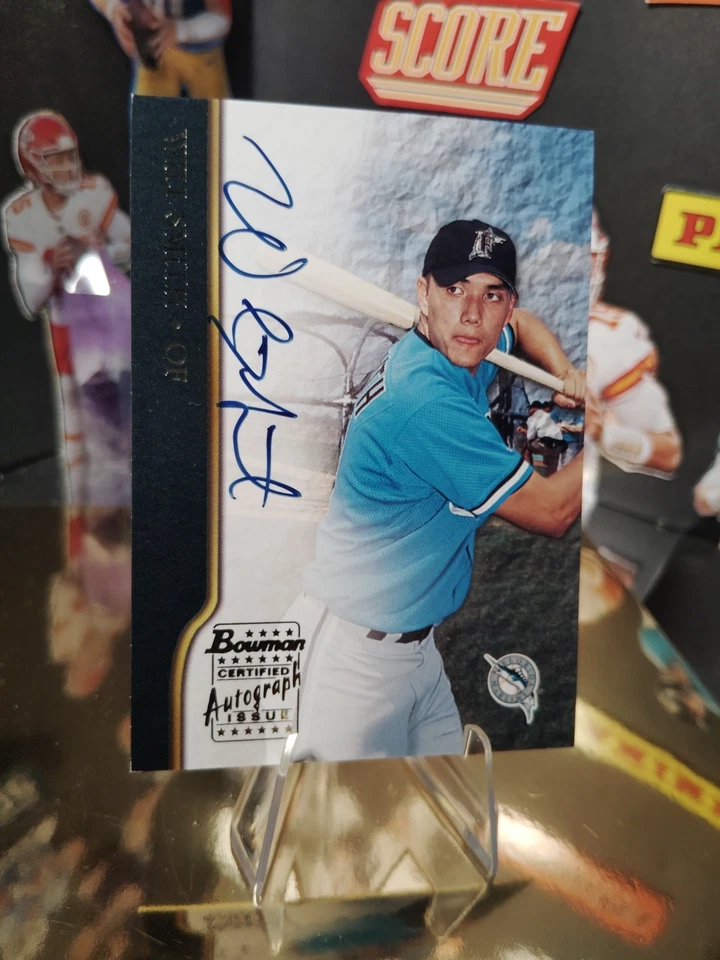 Will Smith Card 2002 Bowman Autographs #BAWS - Image 2 of 4
