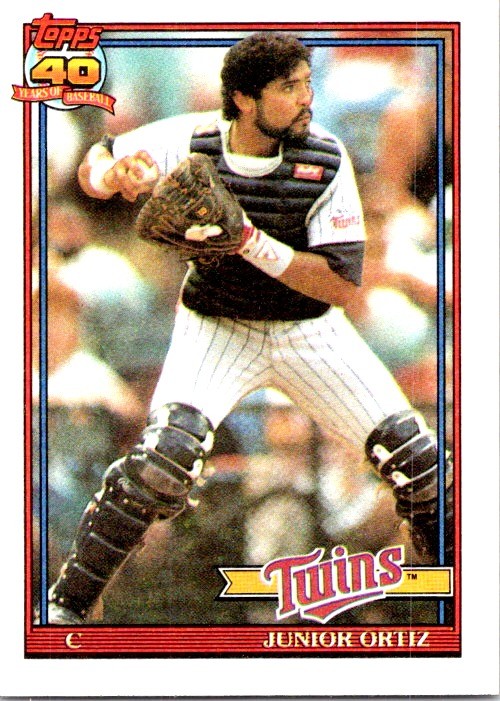 1991 Topps #72 Junior Ortiz