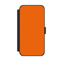 KlapphüLle FüR Apple Iphone 15 Pro Max Farbe Einfarbig Orange