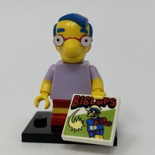 Lego Milhouse Van Houten Minifigure Collectible Simpsons Series 1 CMF Complete
