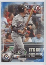 2017 Bowman Blue 21/150 Justin Bour #95 0l4h