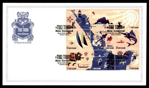 Mayfairstamps New Zealand FDC 2009 tiki tour First Day Cover aax_33649