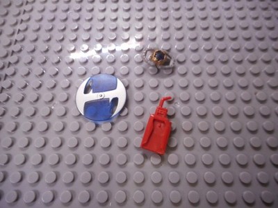 Hasbro Transformers Masterpiece Rodimus parts lot, saw blade, small Matrix, weld