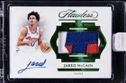 2024-25 Panini Flawless Jared McCain Emerald Patch Auto RPA /5 Thunder