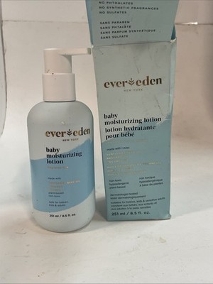 ever eden new york baby moisturizing lotion Exp2027 8.5 Fl Oz