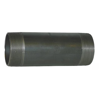 2'' X 3'' Black Pipe Nipple Sch 80, 1Lmu8
