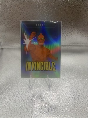 2025 Keepsake Invincible Robot Species Human Abilities #27 Blue Foil