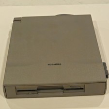 Vintage Toshiba FDD Attachment Case 400ADXA External Floppy Drive Enclosure