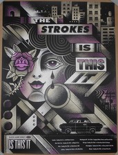 The Strokes Is This It Classic Album Sundays Poster Delicious Design League DDL