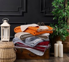 Coperta Doubleface In Peluche 2 Colori 150x200 Cm